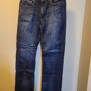 Levi's Dark Blue Straight Jeans
